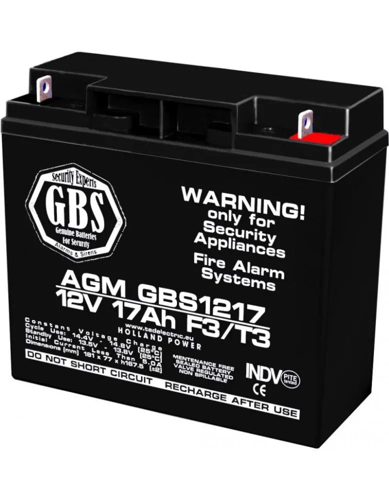 Baterie gel 12V 17Ah