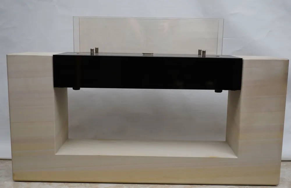 Bio-Kamin Ethanolkamin Architecture Sandstein Expozitie