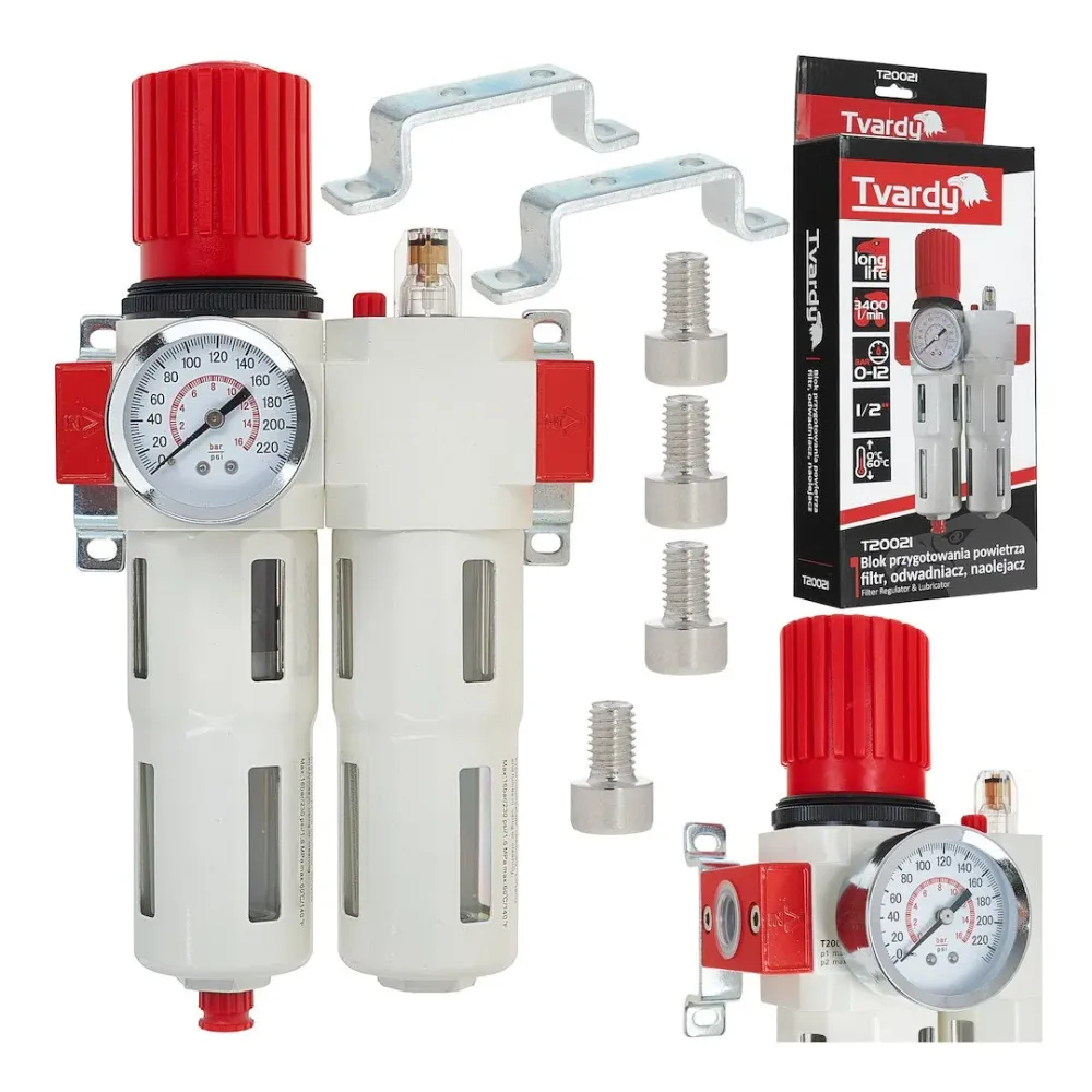 Bloc de preparare aerului 1 / 2", Tvardy T20021
