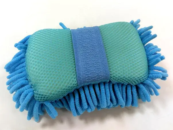 1+1 Burete cu husă din microfibră, 22x12 cm