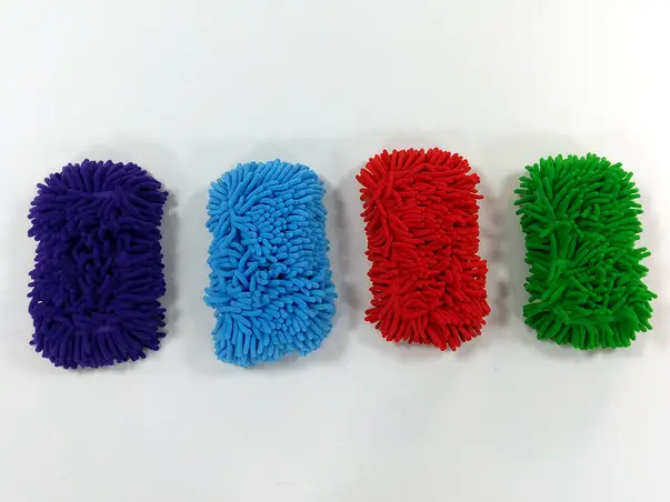 1+1 Burete cu husă din microfibră, 22x12 cm