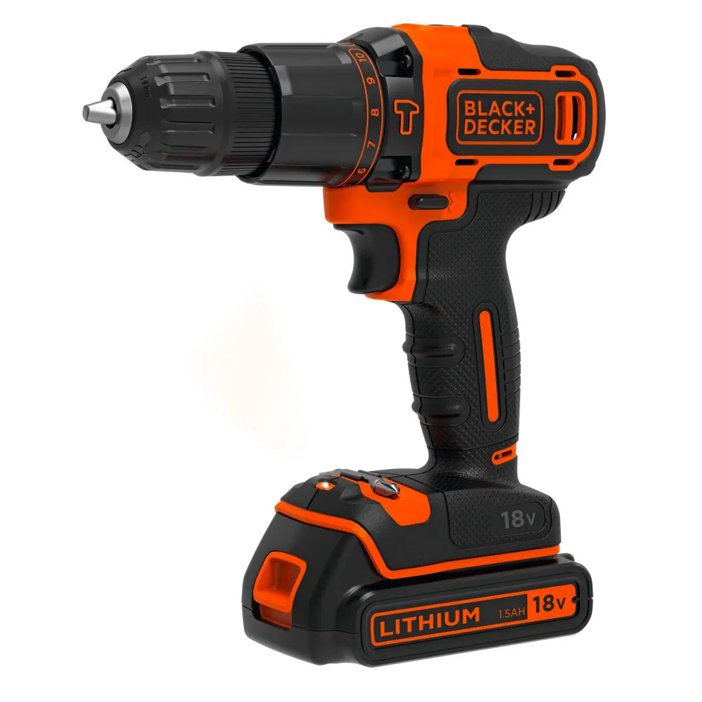 Burghiu cu ciocan Black+Decker BDCHD18KB-QW 18V 1.5Ah