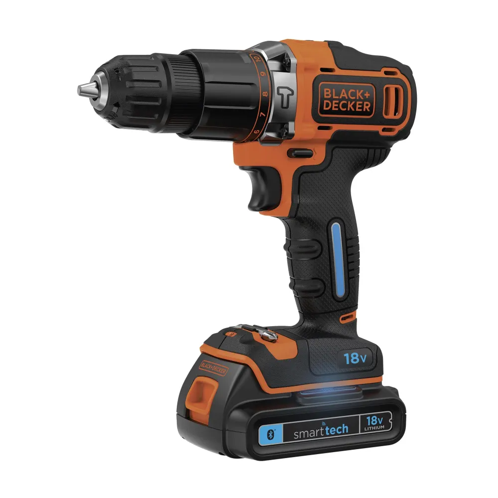 Burghiu cu ciocan Black+Decker BDCHD18K-QW 18V 1.5Ah
