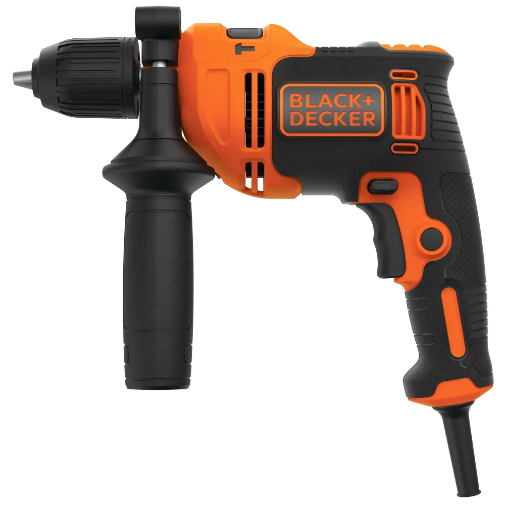 Burghiu cu ciocan Black+Decker BEH710K-QS 710W