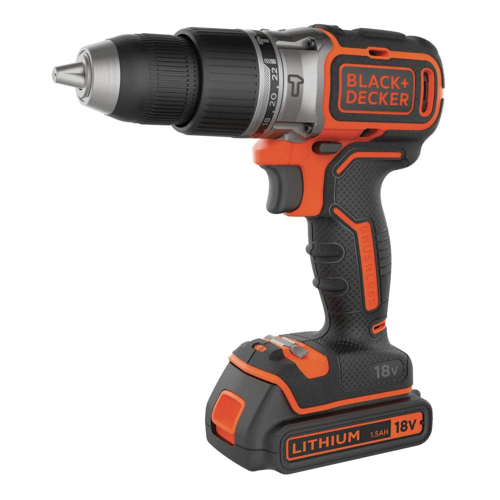 Burghiu cu ciocan Black+Decker BL188KB-QW 18V 1.5Ah