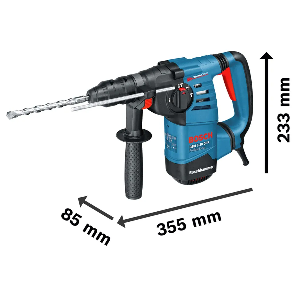 Burghiu cu ciocan Bosch GBH 3-28 DFR 800W
