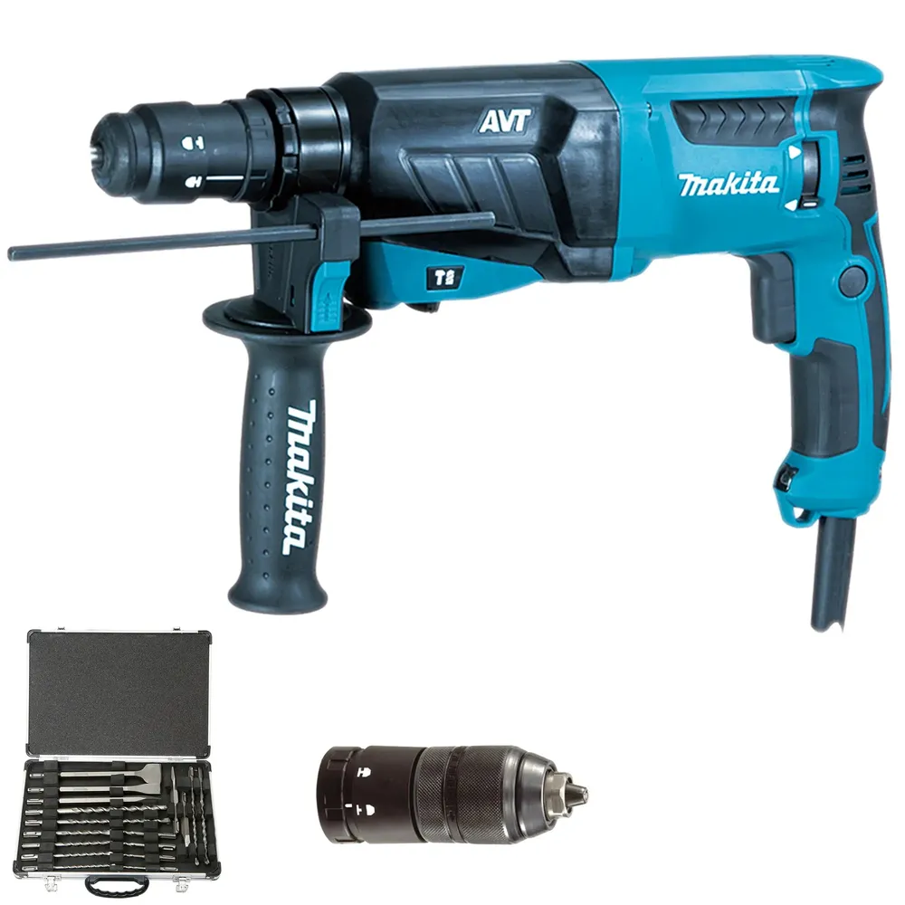 Burghiu cu ciocan Burghiu cu dalta Makita HR2631FT12 800W