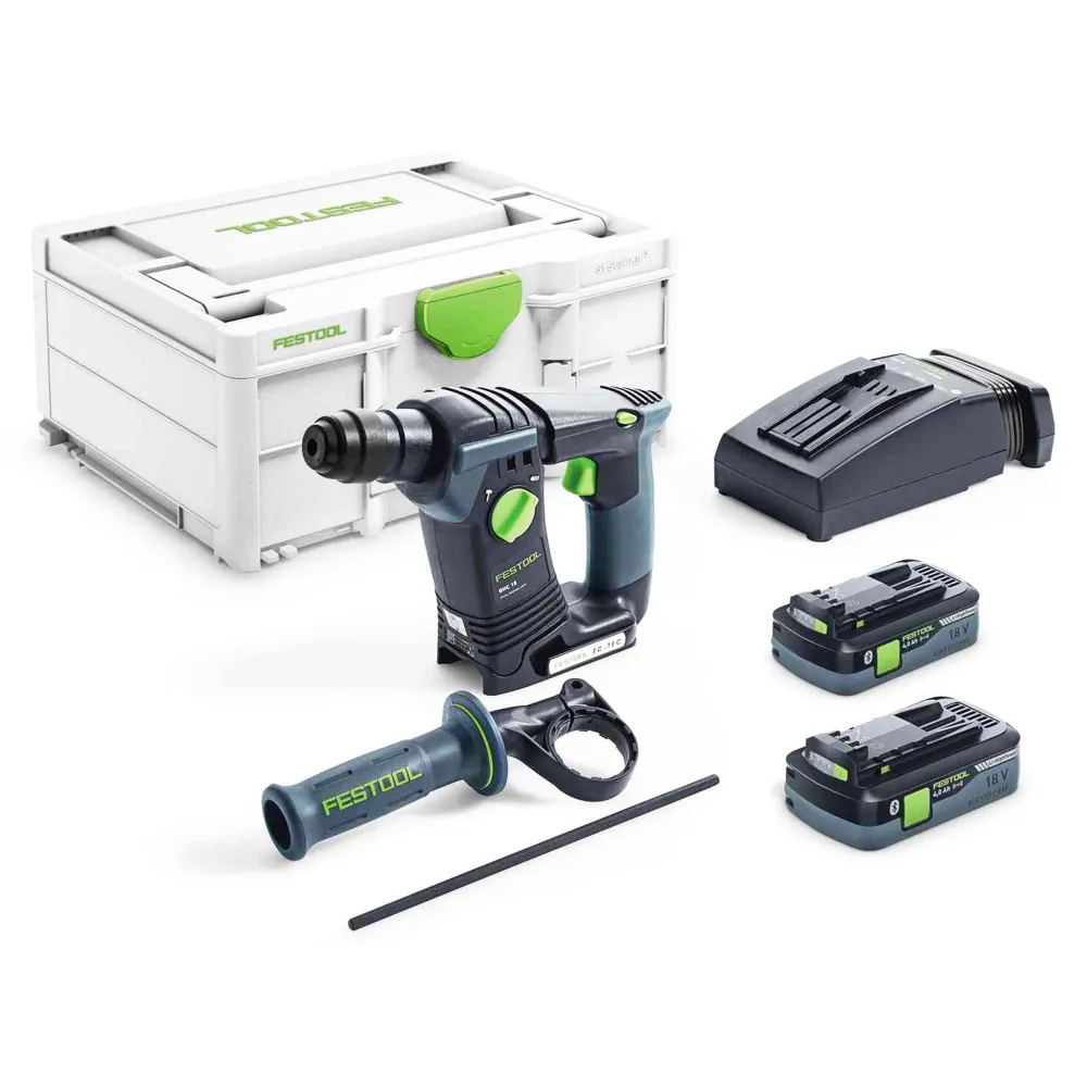 Burghiu cu ciocan Festool BHC 18 HPC 4.0 Plus