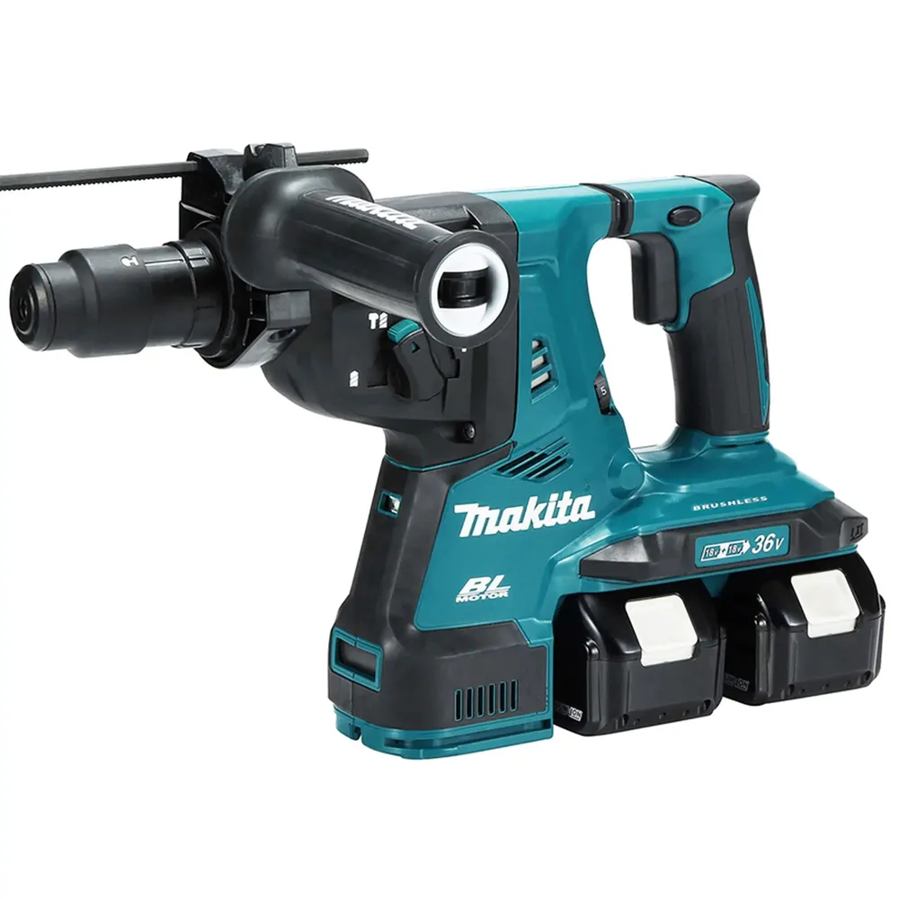 Burghiu cu ciocan Makita DHR281PT2J 18Vx2 5Ah