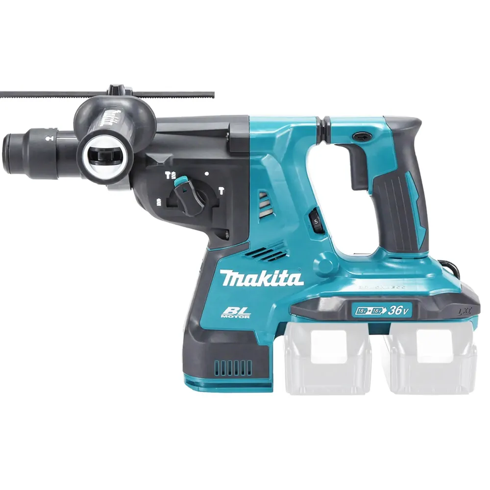 Burghiu cu ciocan Makita DHR283ZWJU 18Vx2