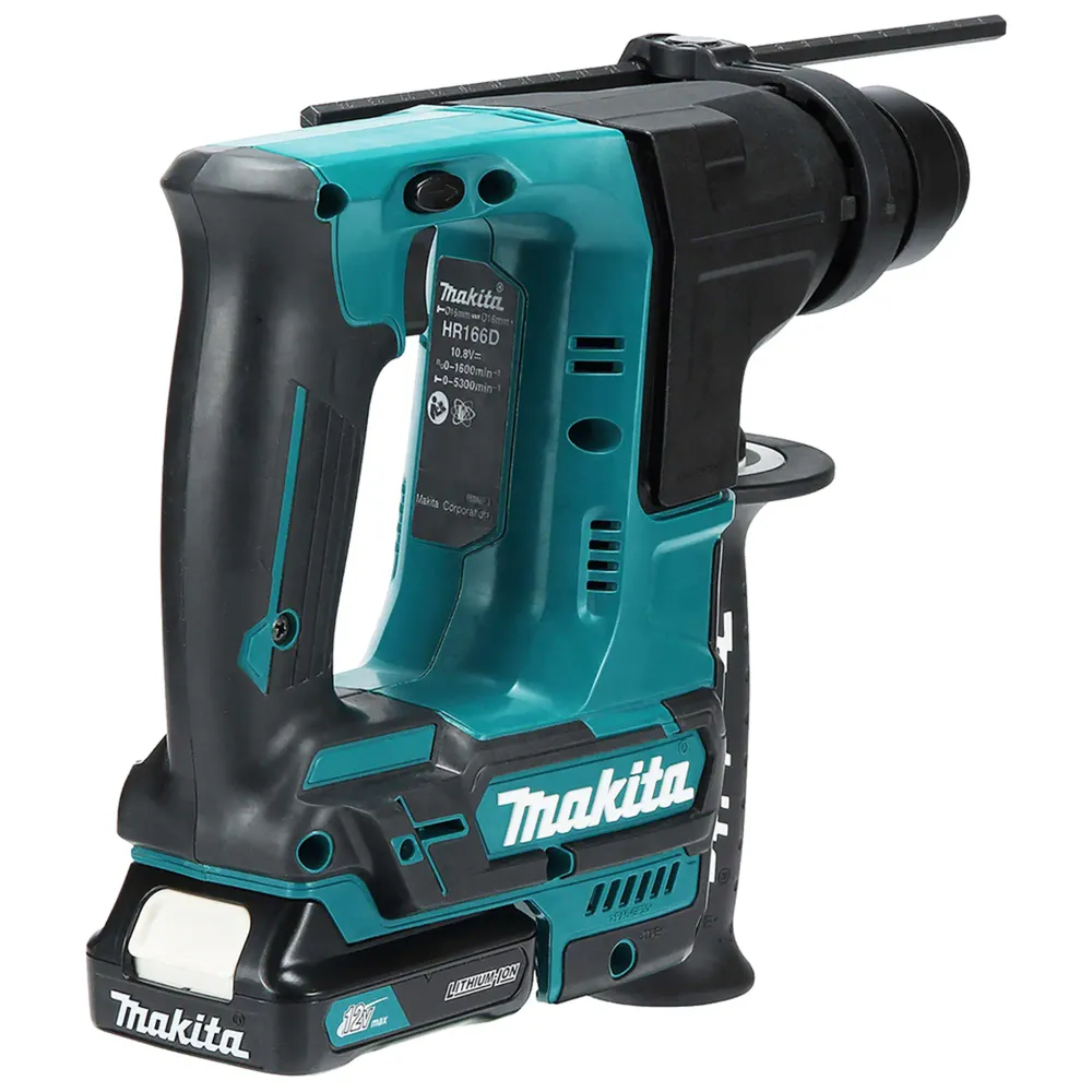 Burghiu cu ciocan Makita HR166DSMJ 12V 4Ah