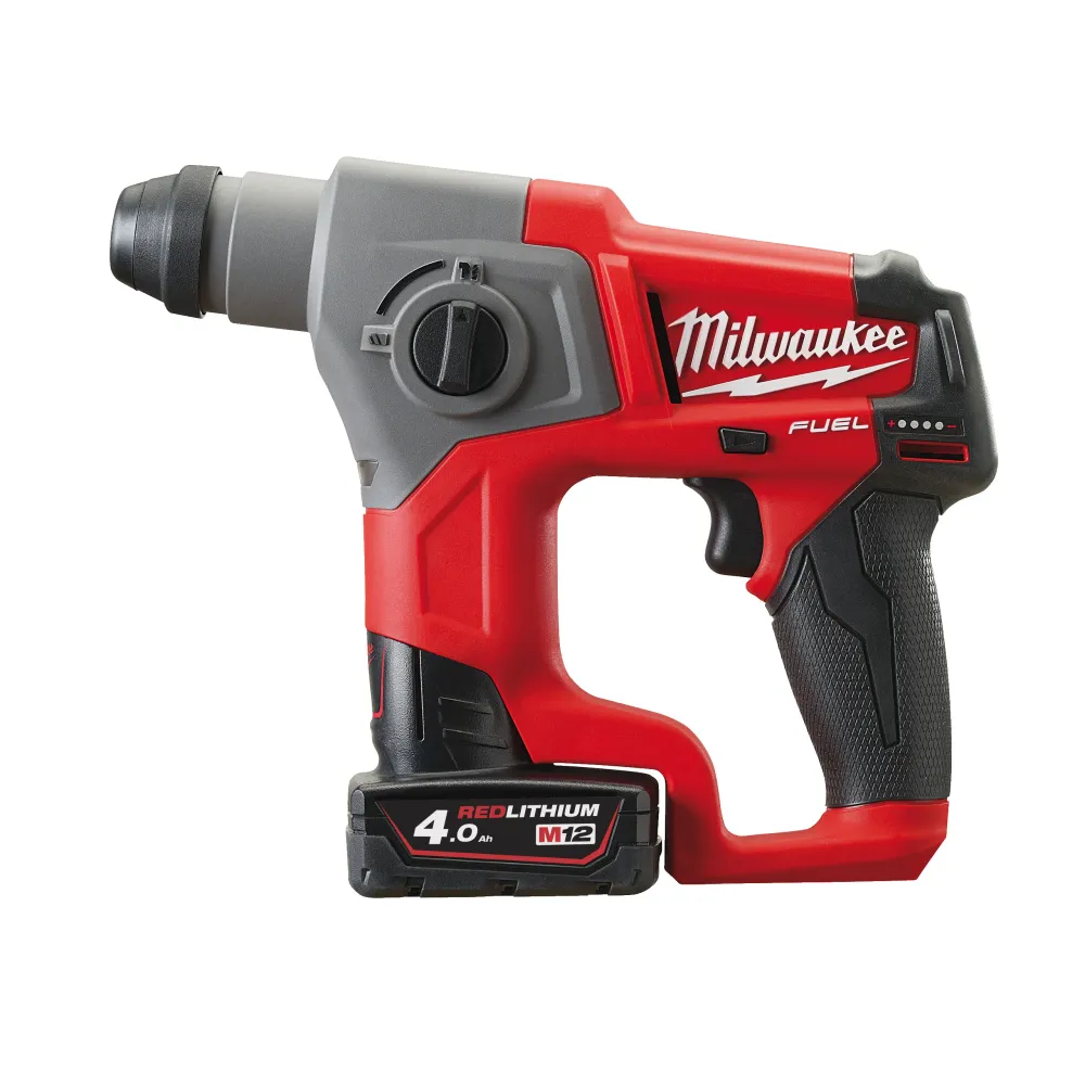 Burghiu cu ciocan Milwaukee M12 CH-402 12V 4Ah