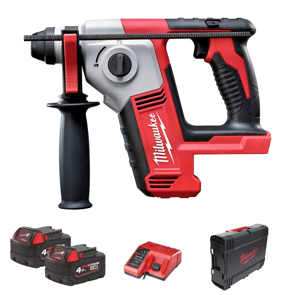 Burghiu cu ciocan Milwaukee M18 BH-402C 18V 4Ah