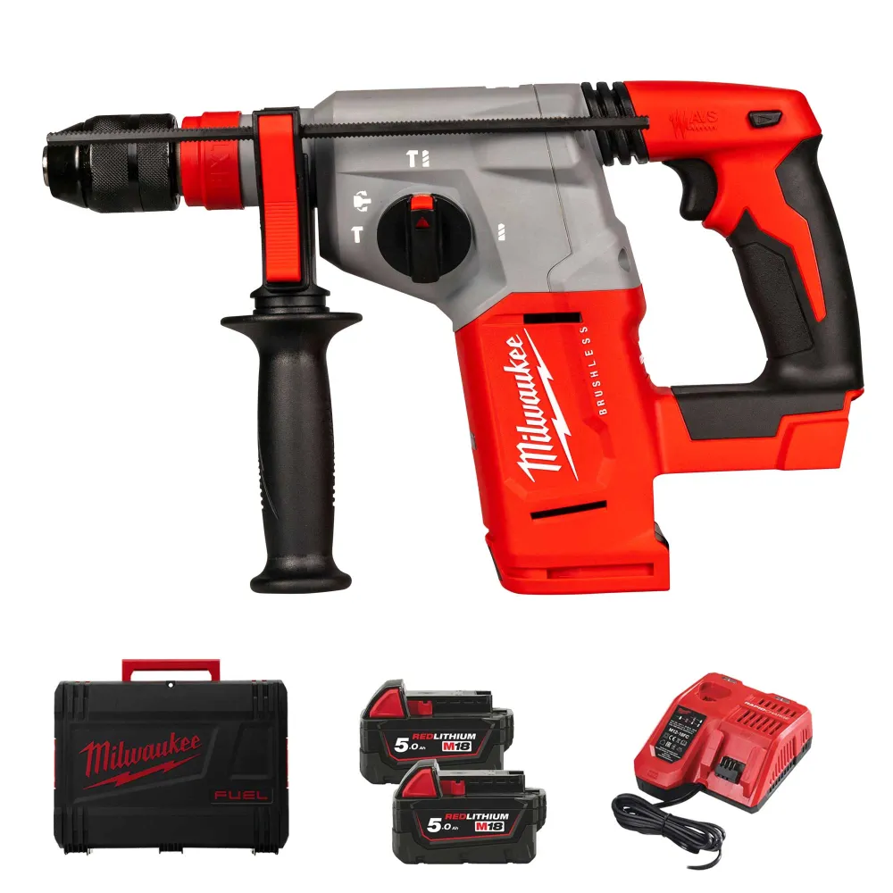Burghiu cu ciocan Milwaukee M18 BLHX-502X 18V 5Ah
