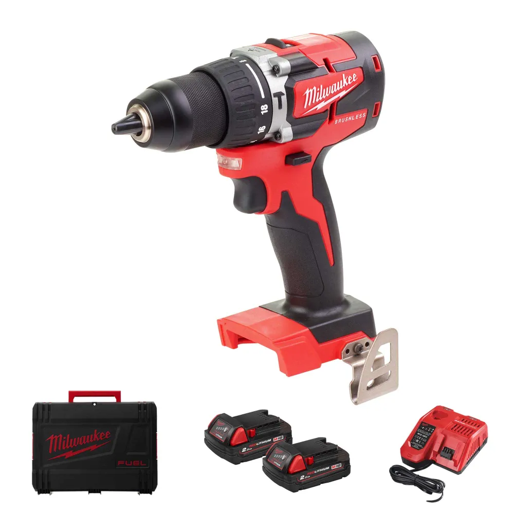 Burghiu cu ciocan Milwaukee M18 BLPDRC-202C