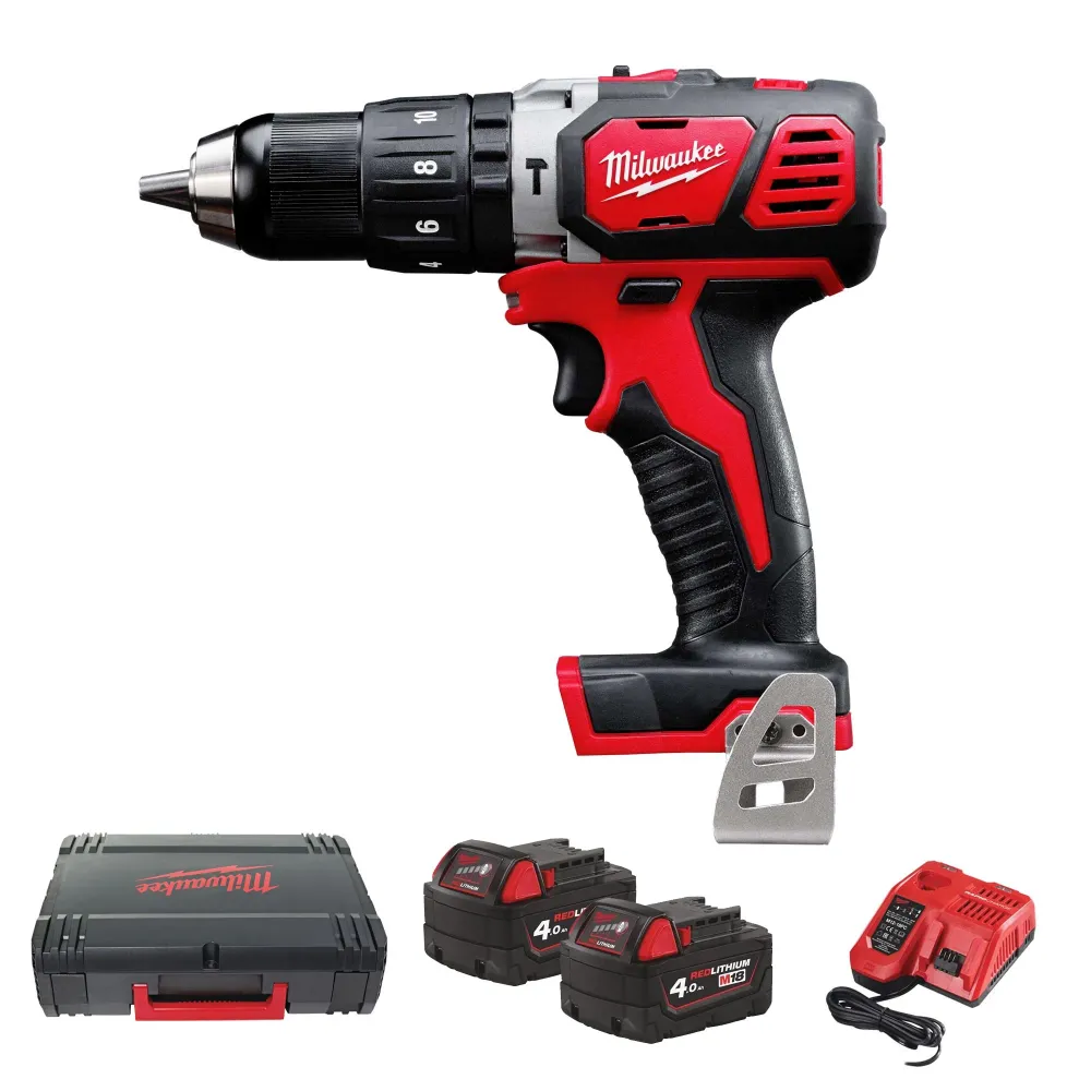 Burghiu cu ciocan Milwaukee M18 BPD-402C 18V 4Ah