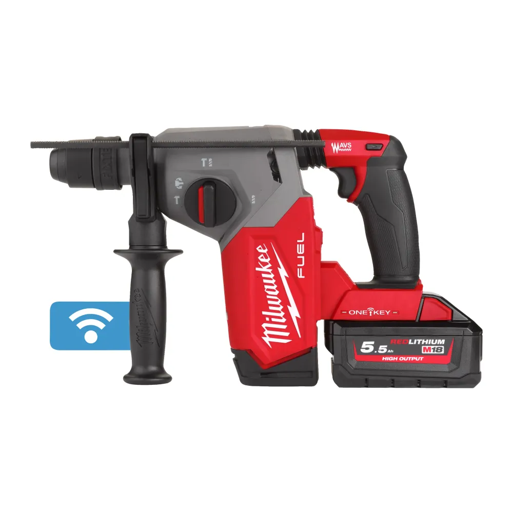 Burghiu cu ciocan Milwaukee M18 ONEFHX-552X 18V 5.5Ah