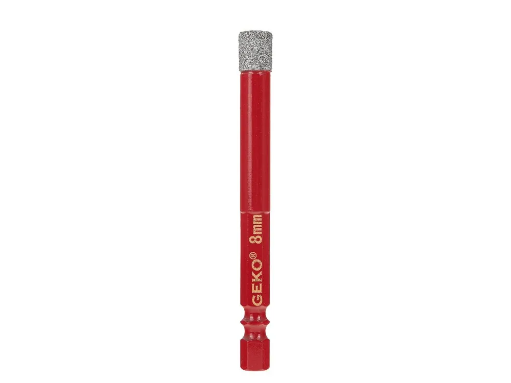 Burghiu diamantat pentru ceramica HEX, 8 mm, Geko G39717