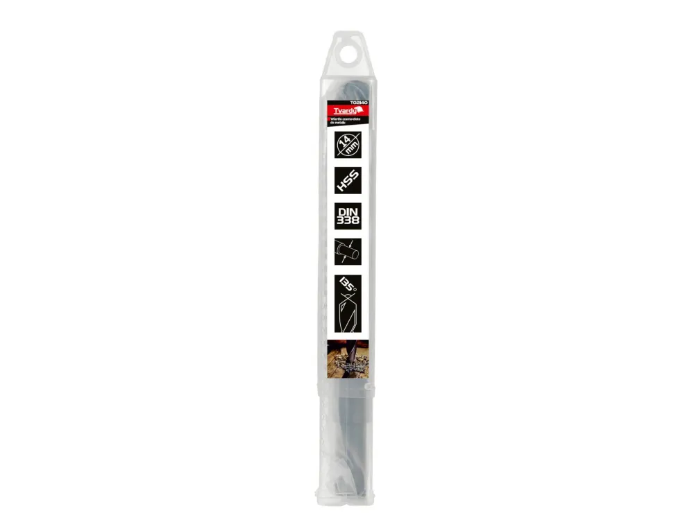 Burghiu HSS pentru metal, 14 mm, Tvardy T02140