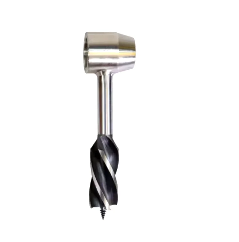 Burghiu manual mare, 168 x 24 mm pentru gauri usoare lemn