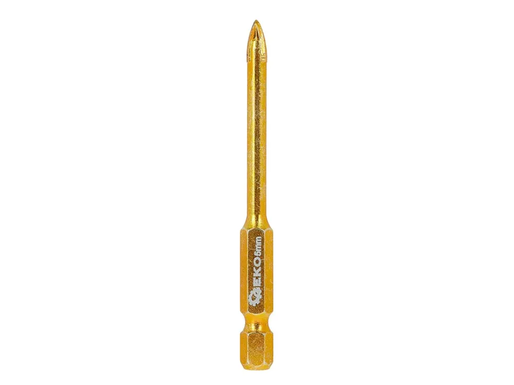 Burghiu pentru sticla si ceramica HEX, 5 mm, Geko G39701E