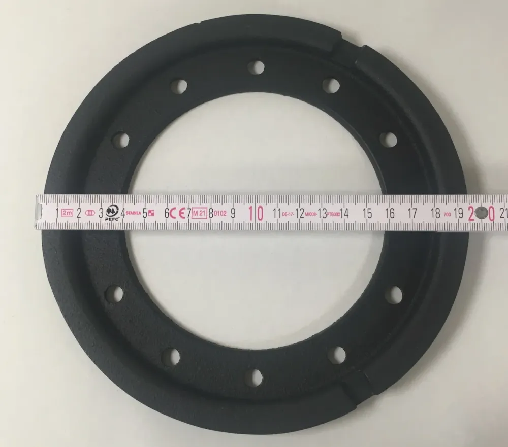 Burnerring 195/125 mm Ulei superior Ulei de încălzire Ulei Introducere Grey Turting