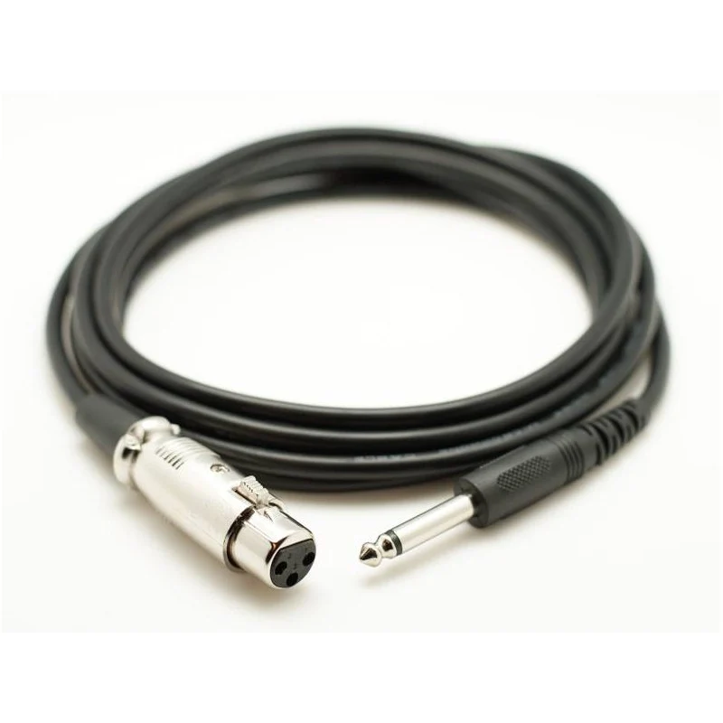Cablu audio jack tata 6.3mm mama XLR 5m