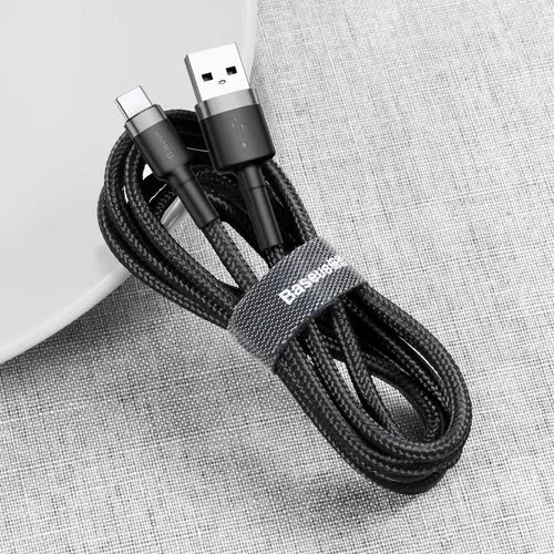 Cablu Baseus CAFULE TYPE-C 300 cm gri/negru