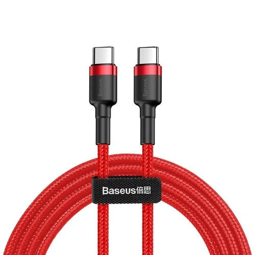 Cablu Baseus CATKLF-H09 USB-C - USB-C PD QC 60 W 2 m - roșu