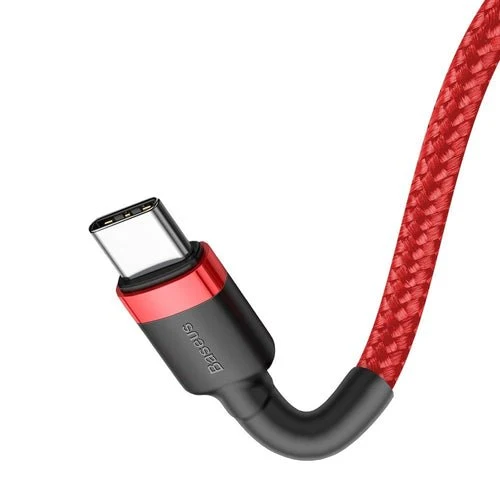 Cablu Baseus CATKLF-H09 USB-C - USB-C PD QC 60 W 2 m - roșu