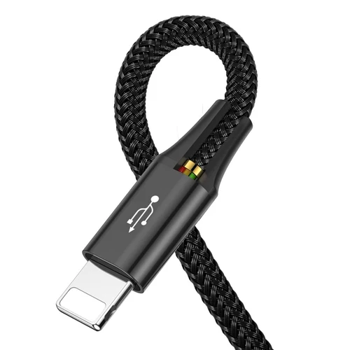Cablu Baseus 4 în 1 Lightning/2x USB-C/micro USB 1,2 m negru.