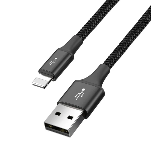 Cablu Baseus 4 în 1 Lightning/2x USB-C/micro USB 1,2 m negru.