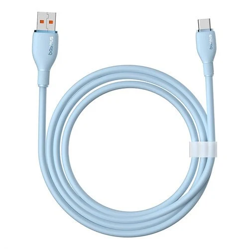 Cablu Baseus Pudding 100 W USB-/USB-C 2 m - Albastru