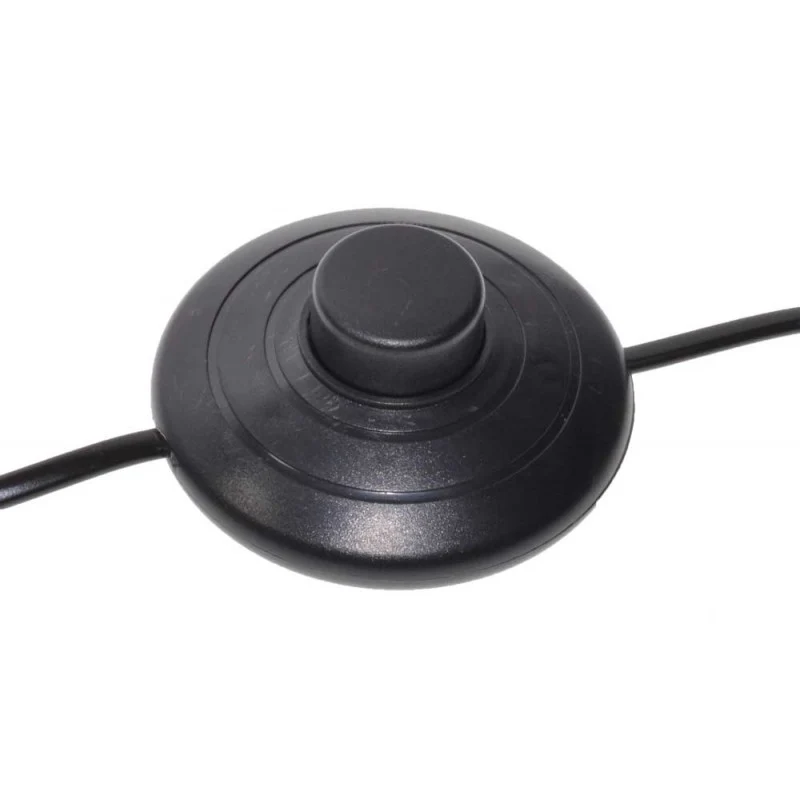 Cablu cu intrerupator de picior 1.5m negru