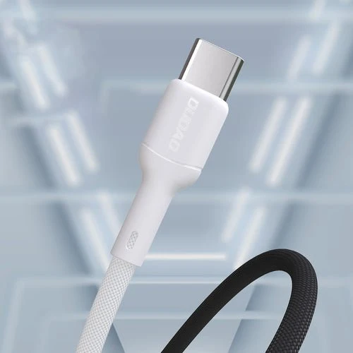 Cablu USB-C Dudao L9C 65 W - 2 m - Alb (40 caractere)