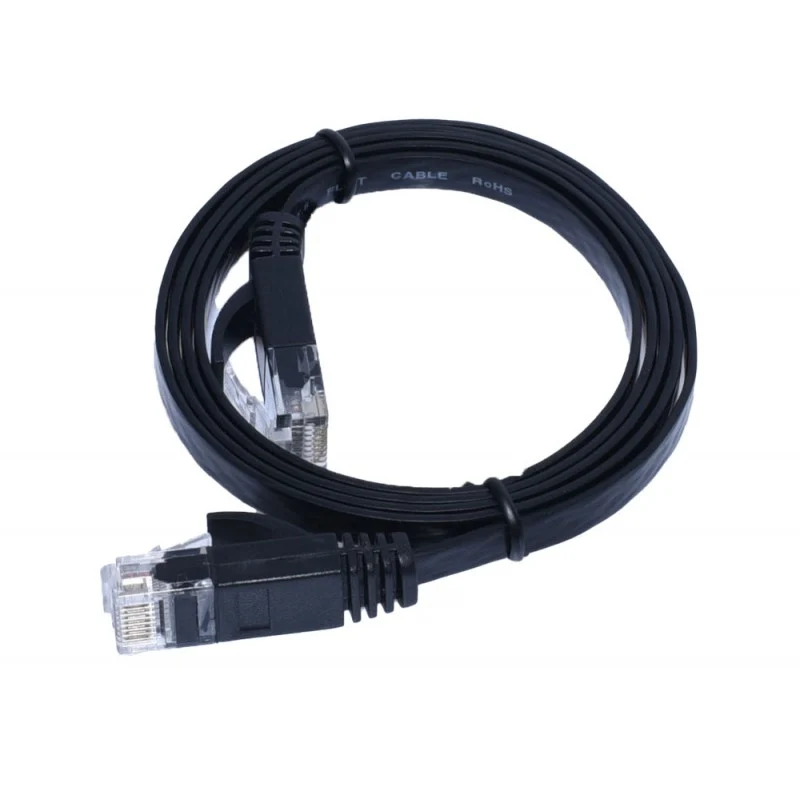 Cablu UTP plat CAT6 GIGABIT 1m