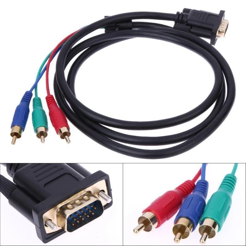 Cablu VGA 3RCA 1.5m