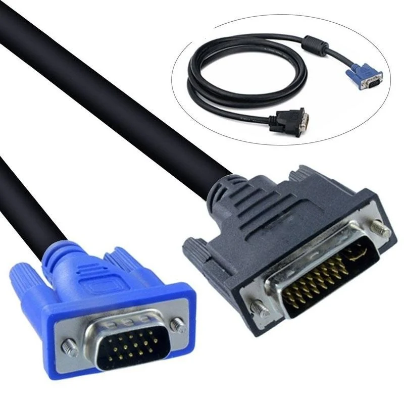 Cablu video DVI 24+5 la VGA 1.5m