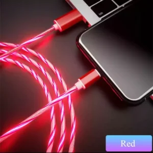 Cablul Type-C cu Lumină LED – Încărcare Rapidă și Transfer Date, Design Durabil