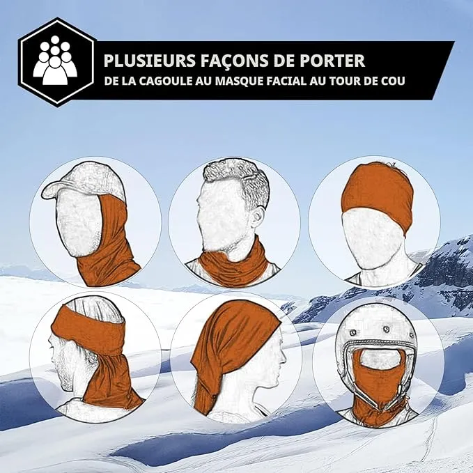Cagoulă termică rezistentă la vânt – Protecție integrală pentru frig extrem 3