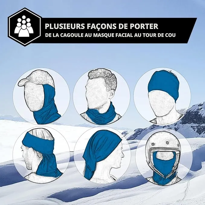Cagoulă termică rezistentă la vânt – Protecție integrală pentru frig extrem 5