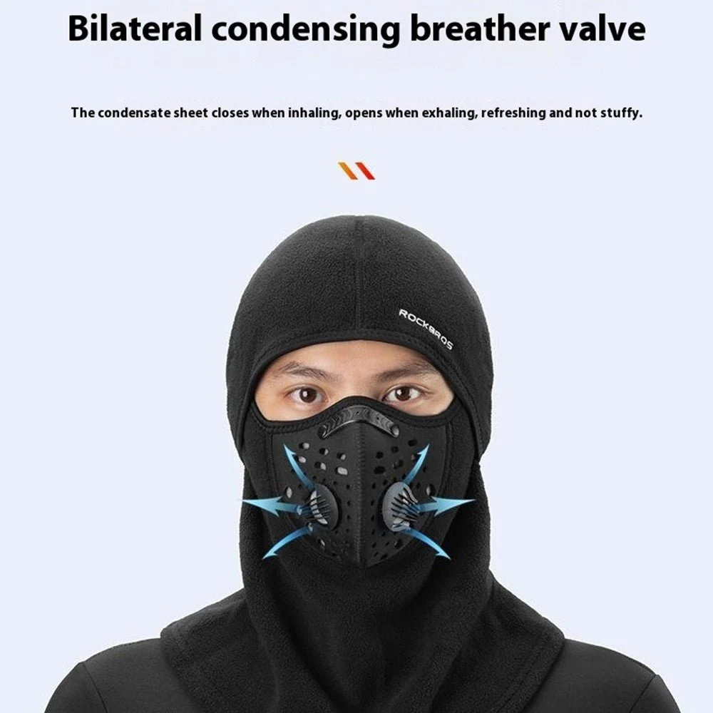 Cagoulă termică cu valve de respirație