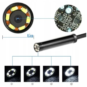 Camera inspectie, endoscop USB cu iluminare LED, pt. telefon Android, 5 metri