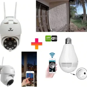 Camera de Supraveghere 360 wifi + Panoramic Camera wifi