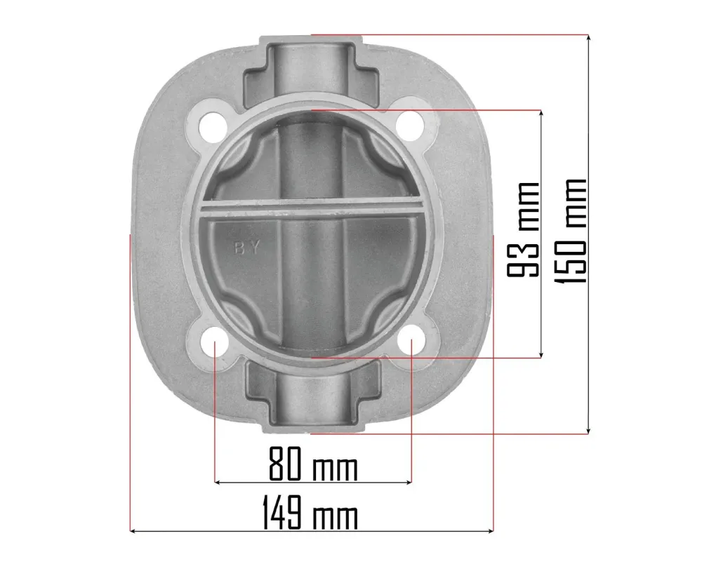 Cap piston chiuloasa cap compresor, Powermat PM-KO-300T-400V-GC
