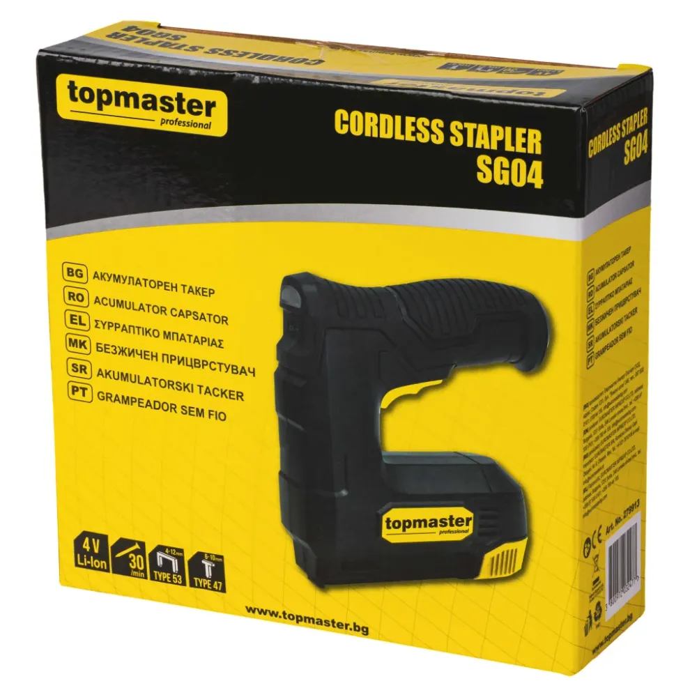 Capsator cu acumulator SG04, 4 V, Topmaster 279913