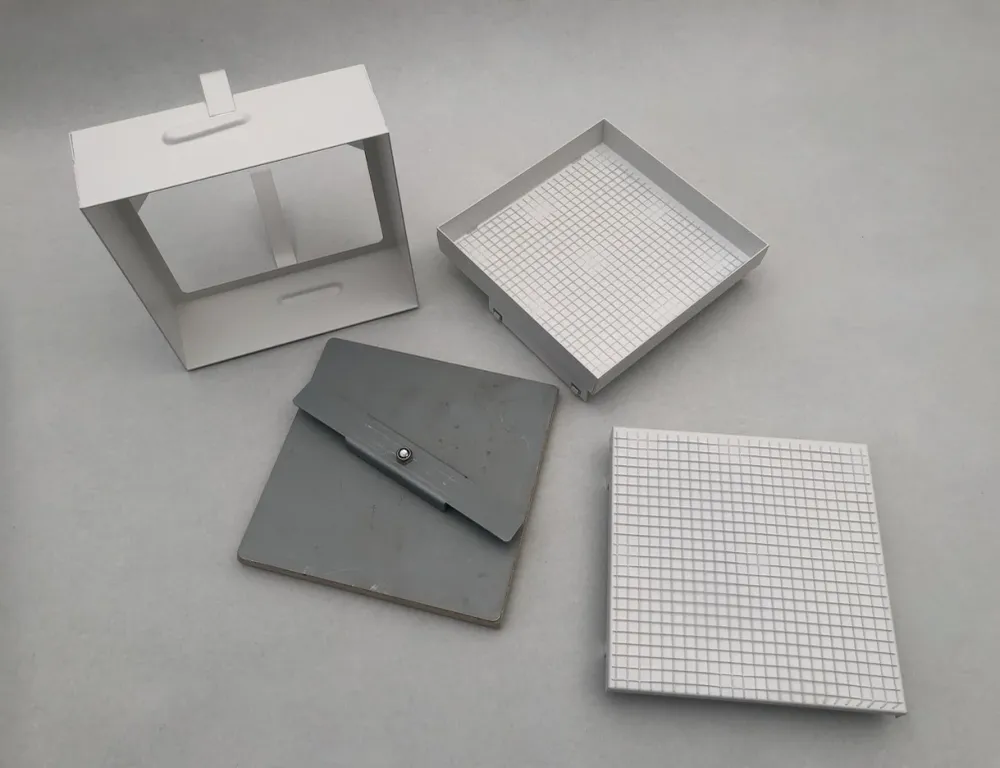 Capsulă de curățare 17 x 17cm alb pentru curățare sau lipire