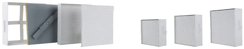Capsulă de curățare 20x20cm alb pentru curățare sau lipire inserțiilor
