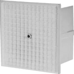 Capsula de tencuială pătrat 14 x 14 cm alb pentru curățare