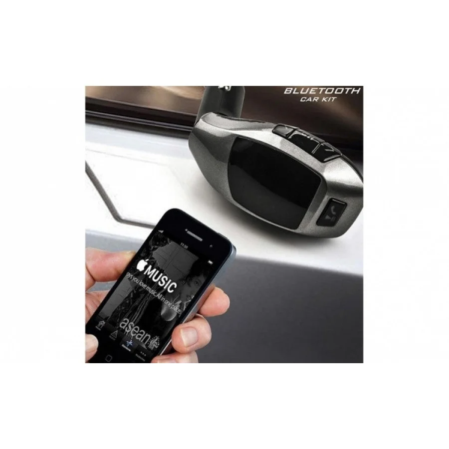 Car Kit Auto Bluetooth cu functie de modulator FM, model X6